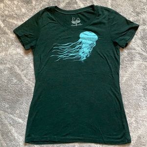 Blue Jellyfish shirt (women’s)